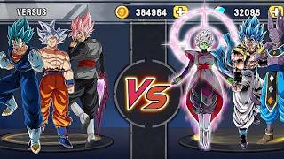 Stickman Warriors Goku, Jiren, Whis, Vegeta, Beerus, Black Goku 1v1 || My games Studio
