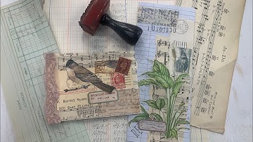 Easy Fun Pockets for journal #roxysweeklychallenge Week 8 @roxycreations679