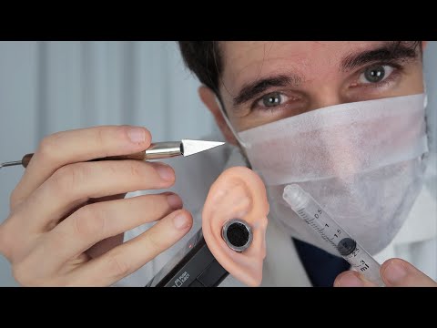 ASMR CIRURGIA NAS SUAS ORELHAS ABANO - SONS DIRETAMENTE NO SEU OUVIDO [ROLEPLAY]