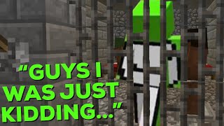 Dream gets put in PRISON on his own SMP (Dream SMP)