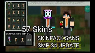 UPDATE SKINPACK SANS SMP S4 V3 MCPE||MCPE INDONESIA|| screenshot 1