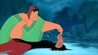 The Emperor's New Groove   Pacha  kisses  Kuzco HD