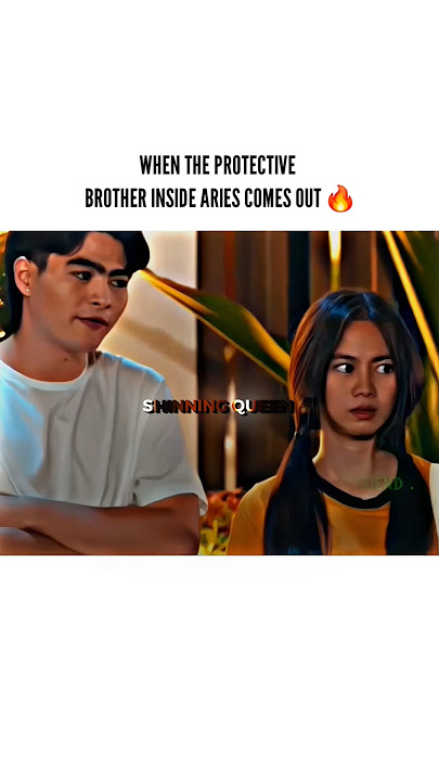 Protective Cousin Brother 💝 || Aries Edit || Aries x Jay-Jay || Ang mutya ng section E || #shorts