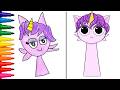 Super Cute Sprunki Drawing 💖 | Easy Cartoon Tutorial for Kids &amp; Beginners 🎨✨