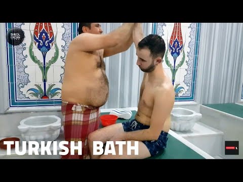 TURKISH HAMMAM/BATHS * Body Bubble Massage & Body Cleaning (Fun Masseur) 👍