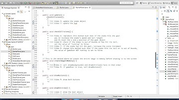 Video 9: Snake Game - Add Buttons to GamePanel