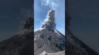 Spectacular Eruption at a Volcano