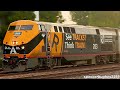 Amtrak BNSF &amp; Union Pacific Trains (South Los Angeles)