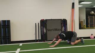 60 Second Exercise: Child's Pose Push Up