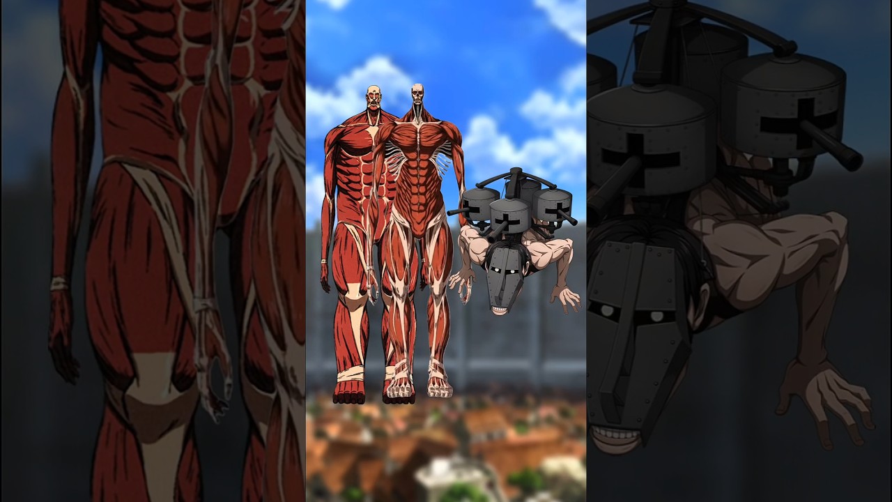 Can These AOT Titans Stop The Armin Colossal Titan & Berthold Colossal Titan 