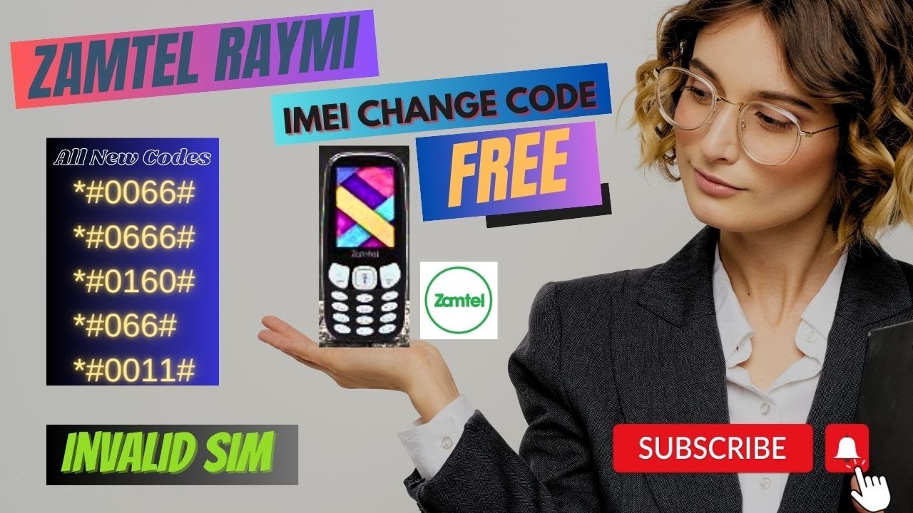 Zamtel Raymi IMEI number change code apna mobile free register krein