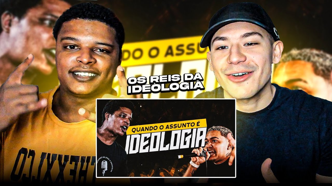 APOLLO E GRAFITEH REAGEM A 15 MINUTOS de IDEOLOGIA na BATALHA DE RIMA🧠🔥