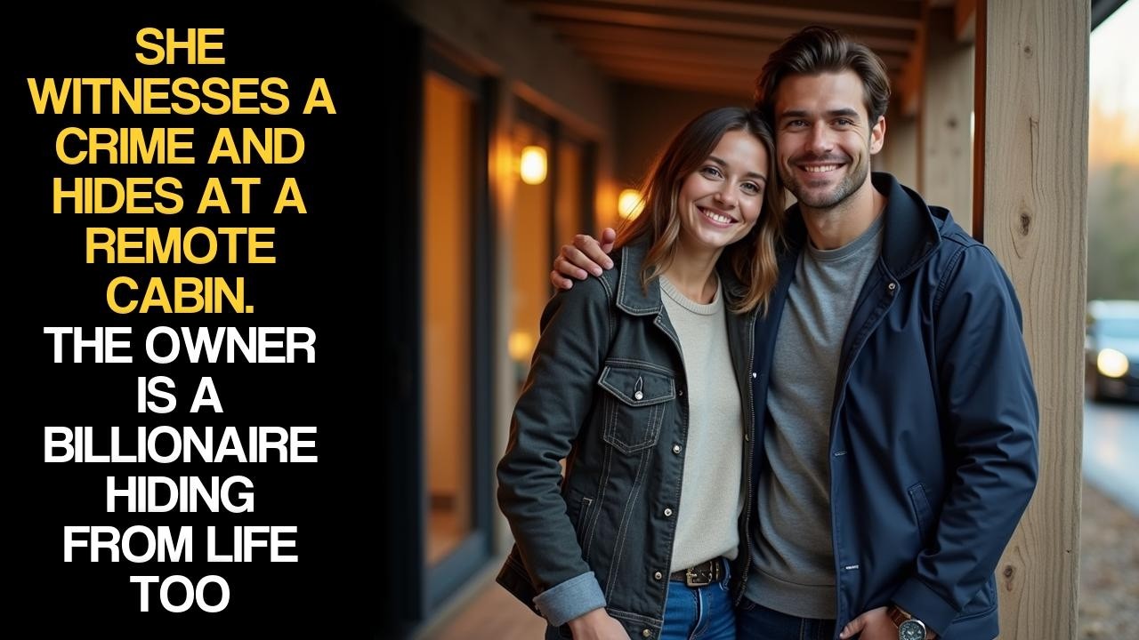 She Witnesses a Crime and Hides at a Remote Cabin. The Owner Is a Billionaire Hiding From Life Too