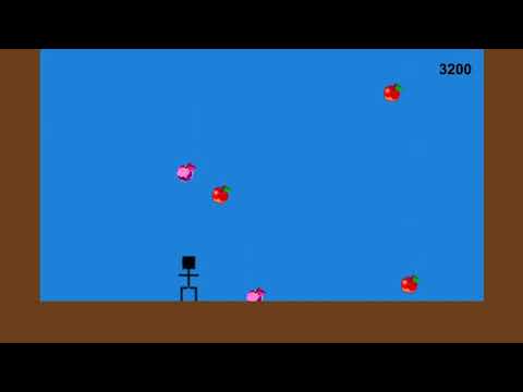 【Unity】落ちてくるリンゴを取るゲーム【個人ゲーム制作 第1作目】