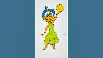 Joy From Inside OUT 2 Puzzled Game Challenge !!  #shorts #animation #shorts