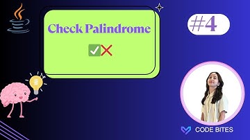 "Java Program to Check Palindrome Number | Step-by-Step Explanation for Beginners"