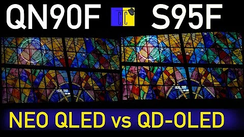 Samsung QN90F NEO QLED | S95F QD OLED Comparison | 2025