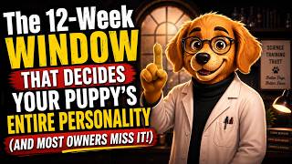 The 12-Week Window That Decides Your Puppy's Entire Personality (And Most Owners Miss It) #puppies