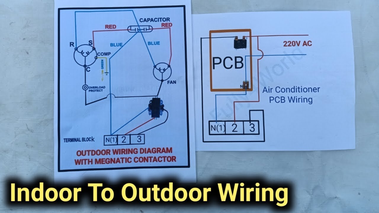 40+ Split Ac Outdoor Fan Motor Wiring Diagram PNG