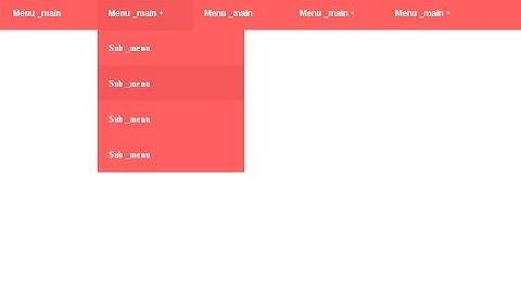 Como hacer un menu desplegable con HTML y CSS