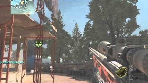mw3 quickscoping and random throwing knife