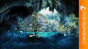 Tree Of Life - Speed art (#Photoshop) | CreativeStation