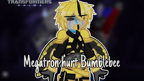 Megatron hurt Bumblebee 😨 | Gacha Skit | #transformersprime | TFP