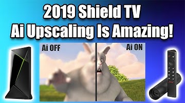 Ai Upscaling On The 2019 Shield TV Is Amazing!