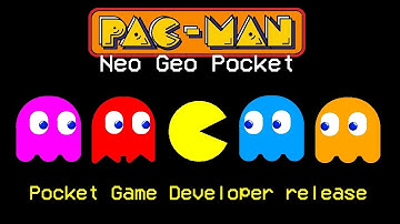 Pac-man Neo Geo Pocket game developer release (link in description)