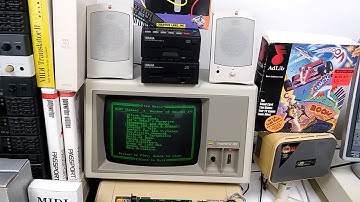 [제로하나 컴퓨터박물관] 8bit retro computer apple iie ultima v midi 음악입니다.(Stones)
