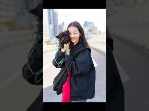 美女と愛犬をスナップ！東京路上写真, Uni & Shiho / Tokyo street photography #ストリートスナップ #photographer #shorts