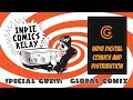 Indie comics relay with global comix
