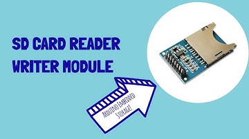 1-Minute Intro: SD Card Reader Writer Module with SPI for Arduino Storage