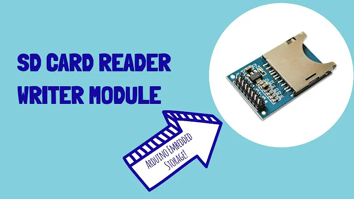 1-Minute Intro: SD Card Reader Writer Module with SPI for Arduino Storage