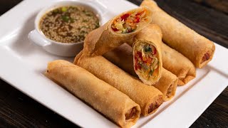 Vegetable Egg Rolls - Fried or Baked