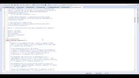 Java8| Stream API - sorted method without argument and sorted method with Comparator as an argument