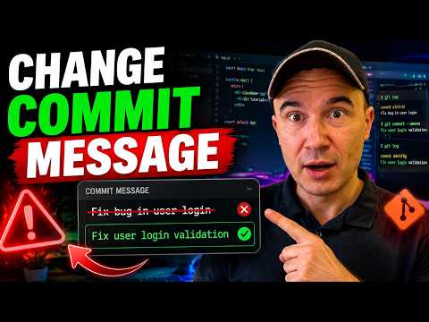 How to Change a Git Commit Message Without Breaking Your Repo