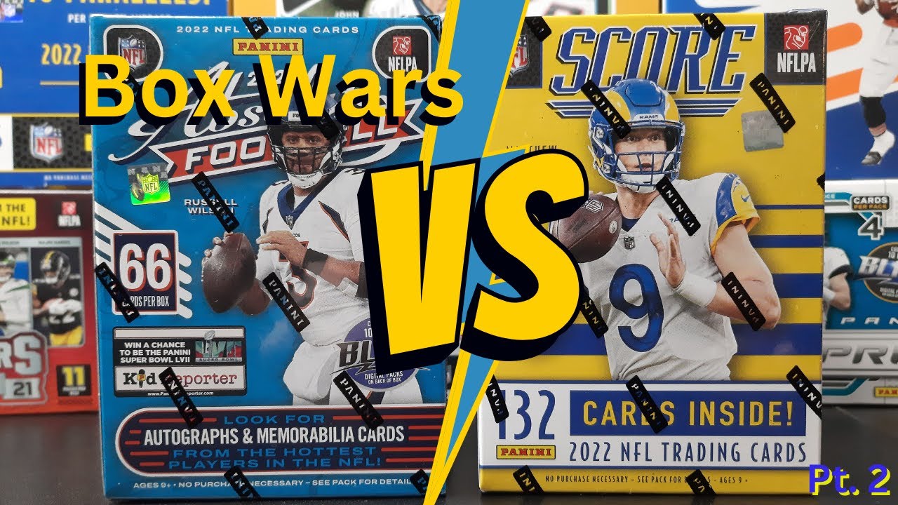Box Wars Absolute vs. Score football blaster review Pt. 2 YouTube
