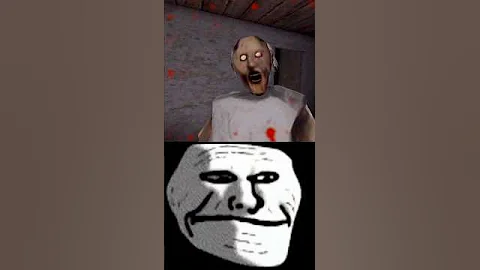 Troll face edit revenge 😈🤬😱 #shorts #trollface #edit #revenge #granny #funny #pain #trending