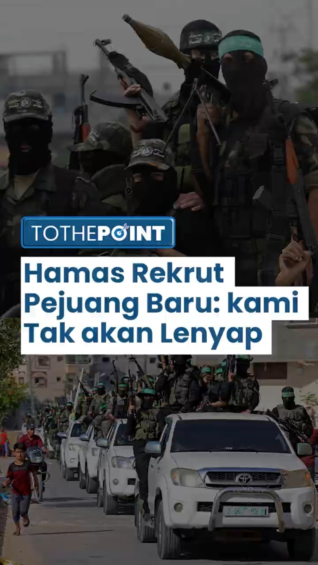 Rugi Hadapi Perang Israel di Gaza, Hamas Rekrut Pejuang Baru, Pastikan Zionis Sulit Lenyapkan
