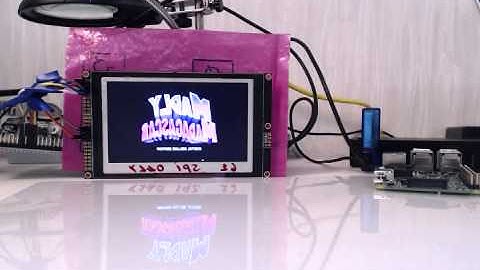 ER-TFTM043-3 (RA8875 chipset) with Raspberry PI (SPI mode)
