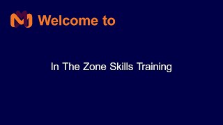 1. In The Zone Skills Training – Introduction