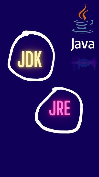 What is the difference between JDK and JRE? - YouTube