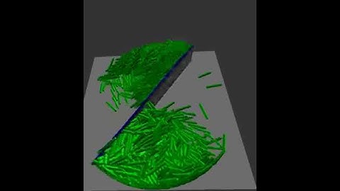 DEM (1000 particles) using Sweep and Prune