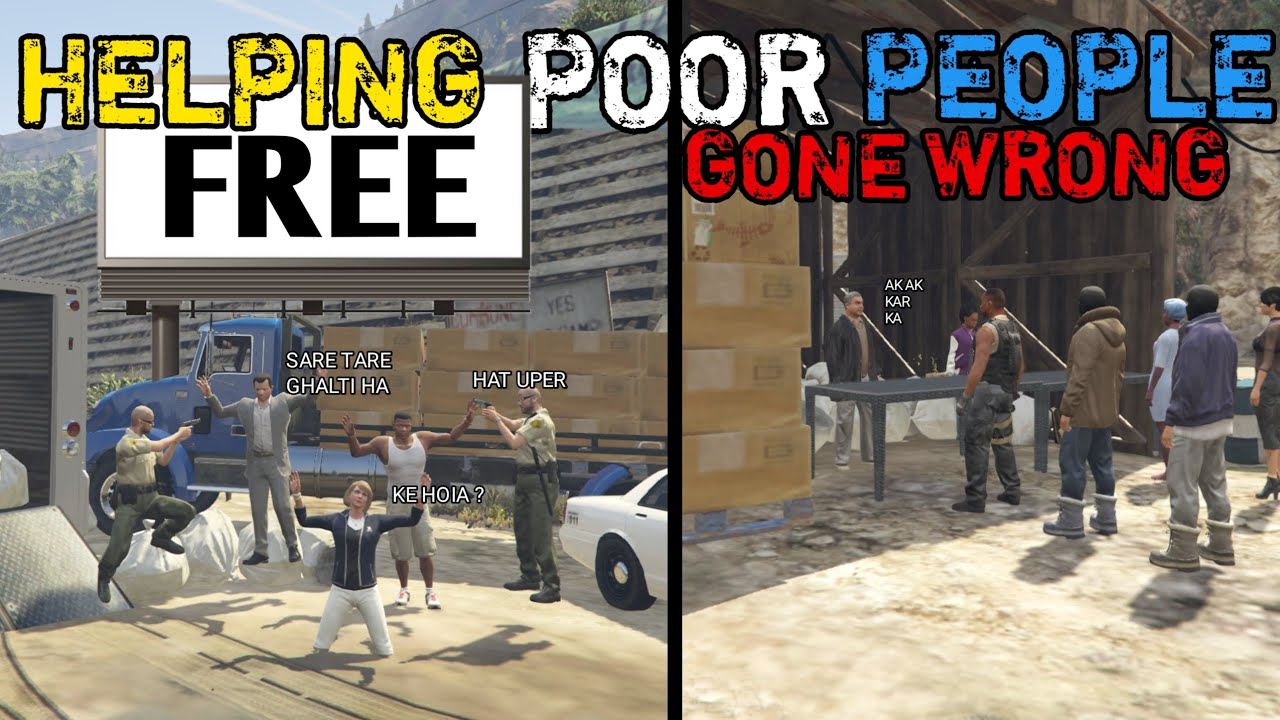 RAZIA APPA,MICHAEL | DISTRIBUTING RASHAN GTA 5 | Real Life Mods | URDU ...