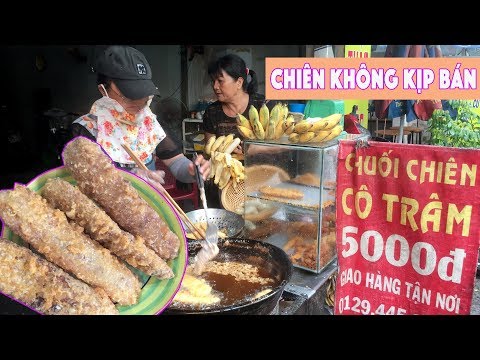 Chuối chiên nổi tiếng nhất nhì Sài Gòn, khách mua kéo đến nườm nượp mỗi ngày I Fried banana Viet Nam