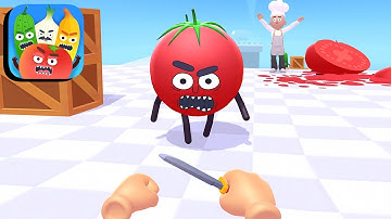Hit Tomato 3D ​- All Levels Gameplay Android,ios (Levels 1-6)