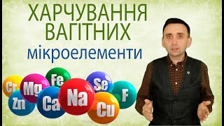 харчування вагітних, частина ІV: мінерали