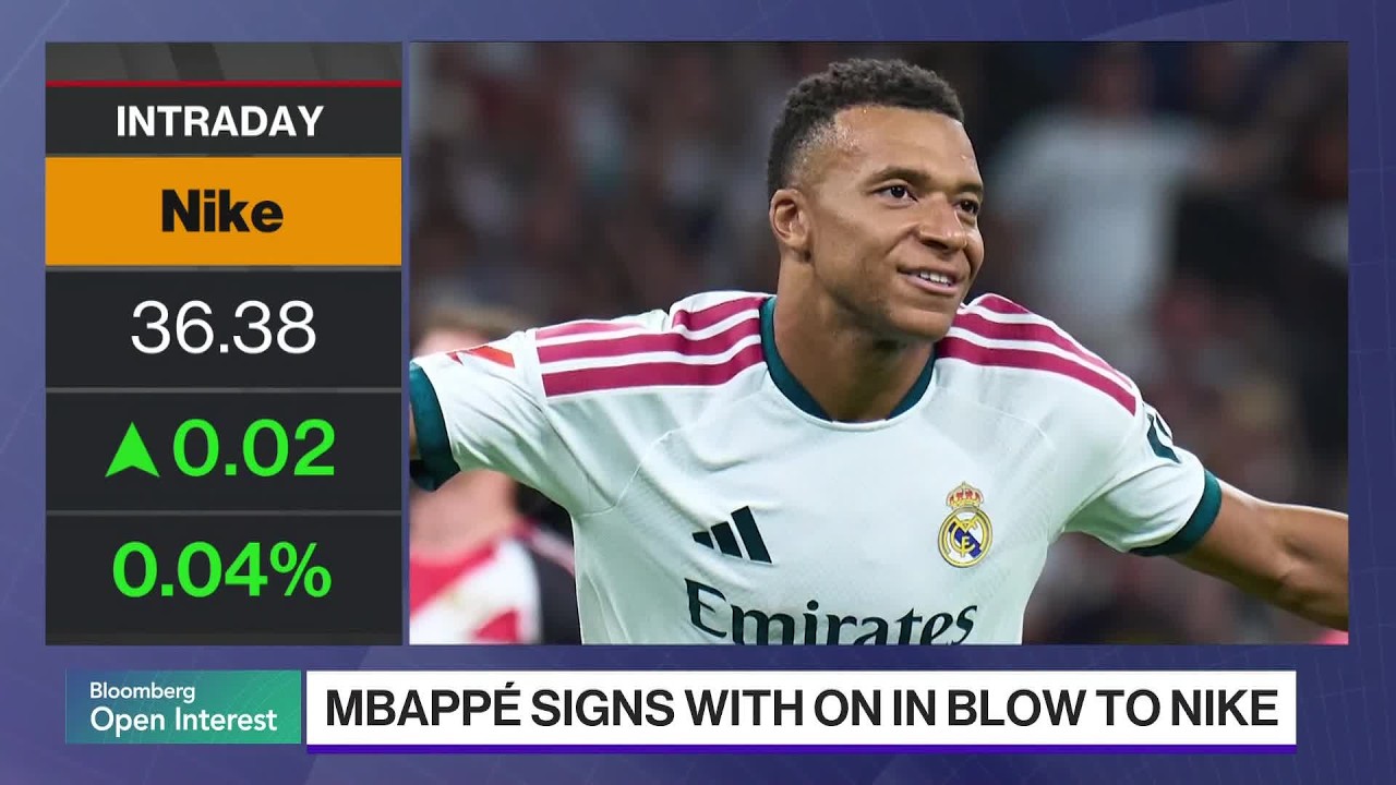 Soccer Star Mbappé Leaves Nike to Sign With On