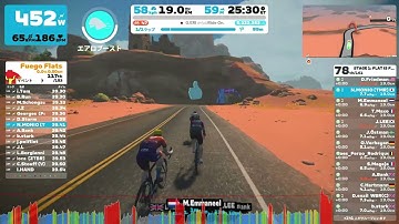 STAGE 1: FLAT IS FAST—Tick Tock (B) - second peleton goal sprint (for 77th)